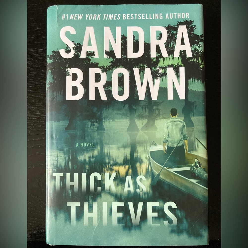 Sandra Brown a novel Thick as Thieves Hardcover in Good Used Condition